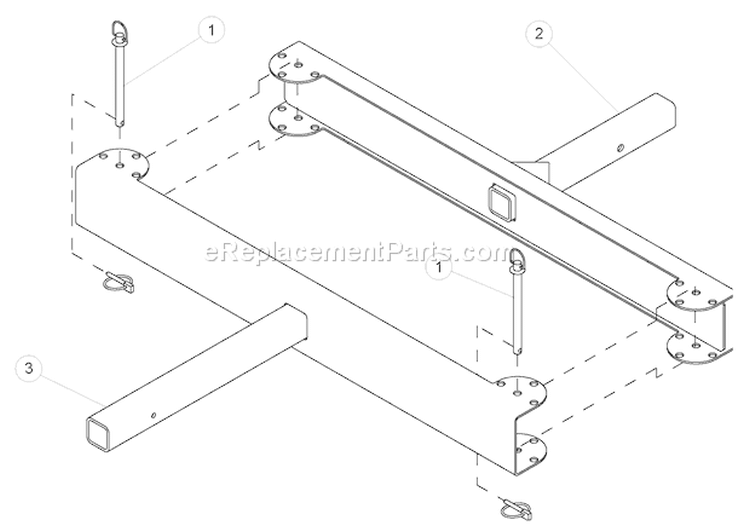 Page J Diagram and Parts List for DL10570  Bear Cat Chipper Shredder